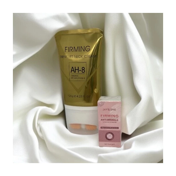 Nyakbőr feszesítő krém görgőkkel és Jaysung feszesítő anti wrinkle stift